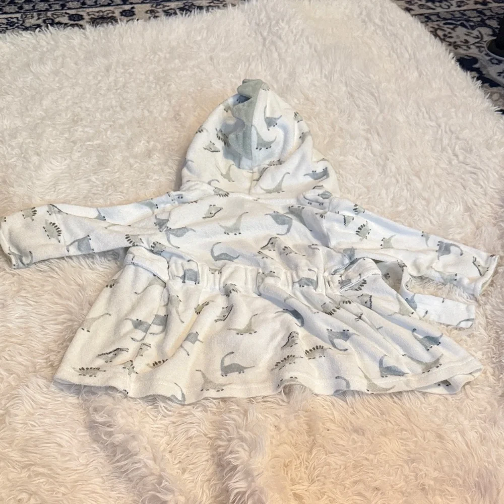Carter’s Just One You Hooded Baby Robe with Animal‎ Print 0-9 Months